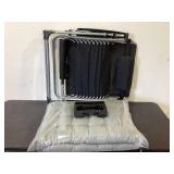 Suuim Patio Lounger Chair Zero Gravity Recliner Chair with Cup Holder