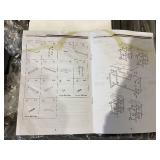 Syngar Dining Table Set for 4 Marble Bar Kitchen Table With 4 Coushion Bar Stool