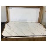 Syngar Dining Table Set for 4 Marble Bar Kitchen Table With 4 Coushion Bar Stool