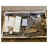 Lamerge Dining Table Set for 4, Faux Marble