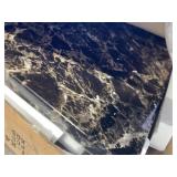 Lamerge Dining Table Set for 4, Faux Marble