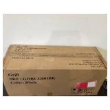 Outvita BBQ Charcoal Grill, Outdoor Patio Barbecue Cooker with Offset Smoker