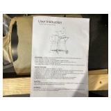 Outvita BBQ Charcoal Grill, Outdoor Patio Barbecue Cooker with Offset Smoker