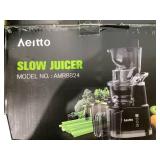 Aeitto Cold Press Juicer, Juicer Machines with 3.3" Large Feed Chute