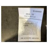 Donner DKA-20 Keyboard Amplifier 20 Watt AMP with Aux in and Two Channels