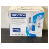 TOPVISION 4pcs Wired Security Camera System