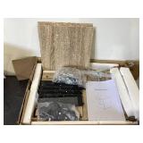 Oak Color Mobile File Cabinet with Lock and 3-Drawers