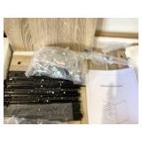 Oak Color Mobile File Cabinet with Lock and 3-Drawers