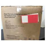 KingChii Portable Electric Wood Pellet Grill & Smoker with Foldable Legs