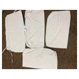 Hampton Bay Universal Almond Biscotti Sectional Slipcover 4 Set