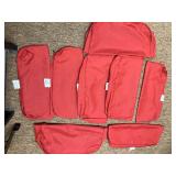 Hampton Bay Universal Chili Sectional Slipcover 8 Set