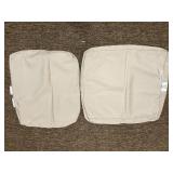 Hampton Bay Universal Beige Sectional Slipcover 2 Set