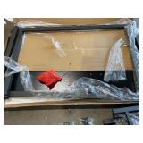 3PCS AWQM Dining Table Set with 2 Benches, Kitchen Table Set for 4