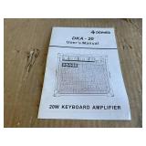 Donner DKA-20 Keyboard Amplifier 20 Watt AMP with Aux in and Two Channels