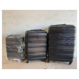 3PCS Tripcomp Hardside Luggage Set 3-Piece Set (21/25/29) Lightweight Suitcase 4-Wheeled Suitcase Set