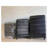 3PCS Tripcomp Hardside Luggage Set 3-Piece Set (21/25/29) Lightweight Suitcase 4-Wheeled Suitcase Set