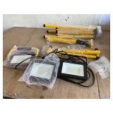 21000 Lumen Work Lights with Stand,3 Adjustable Head LED Work Light, with Adjustable and Foldable Tripod Stand