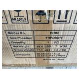 ZOKOP EH82 5000W MAX 110V 12.7QT/12L Stainless Steel Double Cylinder Electric Fryer