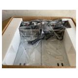 ZOKOP EH82 5000W MAX 110V 12.7QT/12L Stainless Steel Double Cylinder Electric Fryer