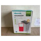 Hisense 35-Pint 2-Speed Dehumidifier ENERGY STAR 3000 sq ft