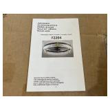 Gosonkt Low Profile Ceiling Fan with Lights and Remote