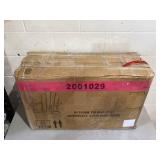 2PCS Laguna Fade Resistant Outdoor Patio HDPE Poly Plastic Classic Folding Adirondack Chairs