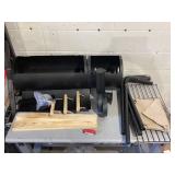 Zimtown BBQ Charcoal Grill Outdoor Barbecue Pit with Offset Smoker Patio Backyard