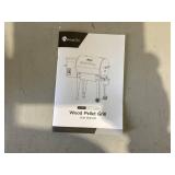 KingChii 456 sq. in Wood Pellet Smoker & Grill BBQ with Auto Temperature Control