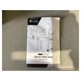 KingChii 456 sq. in Wood Pellet Smoker & Grill BBQ with Auto Temperature Control, Folding Legs for Outdoor Patio RV