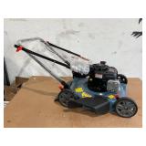 SENIX 20" Gas Lawn Mower, 125 cc 4-Cycle Briggs & Stratton Engine, Push Lawnmower with Side Discharge