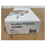 ZVOX AccuVoice AV100 Compact TV Soundbar Speaker with 6 Levels of Voice Boost
