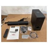 ULTIMEA Sound Bar for Smart TV with Subwoofer, 160W 2.1ch PC Soundbar for Game, Bass Boost, Bluetooth 5.3 Surround Sound