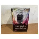 Karaoke Machine - Portable PA System with Wireless Mics, Subwoofer, Lights, Phone/Tablet Holder, Remote