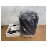 Karaoke Machine - Portable PA System with Wireless Mics, Subwoofer, Lights, Phone/Tablet Holder, Remote