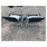 Lot Of 2 Magshion Folding Zero Gravity Chair With Cup Holders