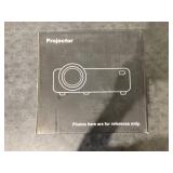 LOT OF 19 TMY Mini Projector, Upgraded Bluetooth Projector with Screen