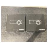 Lot Of 2 TMY Mini Projector, Upgraded Bluetooth Projector with Screen
