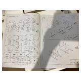 Bonnlo White Nightstand Set of 2