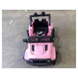 Aosom 12V Kids Ride On Truck with Parent Remote Control, Battery Powered Electric Car with Spring Suspension