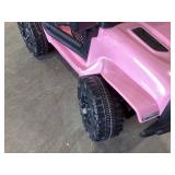 Aosom 12V Kids Ride On Truck with Parent Remote Control, Battery Powered Electric Car with Spring Suspension