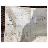 3PCS Stools and Table Set