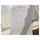 HORSTORS Bathroom Cabinet, Storage Cabinet with 2 Doors & 1 Drawer, Floor Freestanding Cabinet with Adjustable Shelves