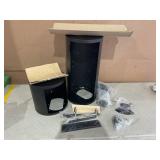 Zimtown BBQ Charcoal Grill Outdoor Barbecue Pit with Offset Smoker Patio Backyard