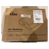 iDOO 18" King Size Air Mattress, Inflatable Airbed with Built-in Pump, 700lb Max