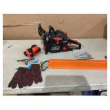 Angel Broking Inc 62cc Chainsaw 20" Bar Powered Engine 2 Cycle Gasoline Chain Saw Red