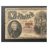 1907 $5 Dollar United States Note