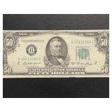 1950A $50 Dollar Federal Reserve Note