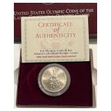 1995-S Basketball Clad Half Dollar