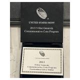 2013-W 5 Star Generals Silver Dollar