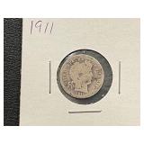 1911 Barber Dime
